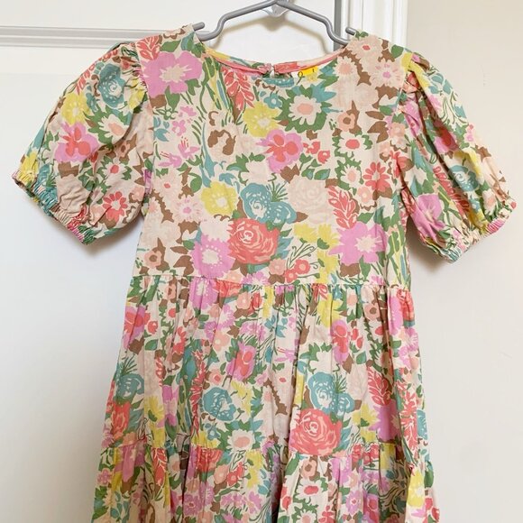 Mini Boden Girl Tiered Printed Woven Dress 6-7 years - Picture 2 of 7